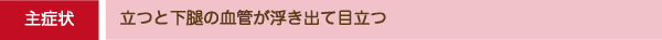 下肢静脈瘤チェック1